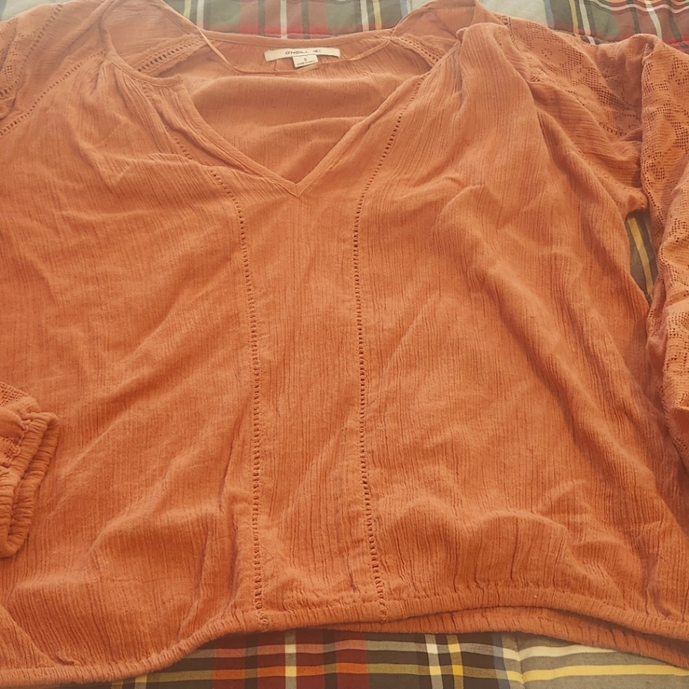 Oneill Rust Orange Blouse